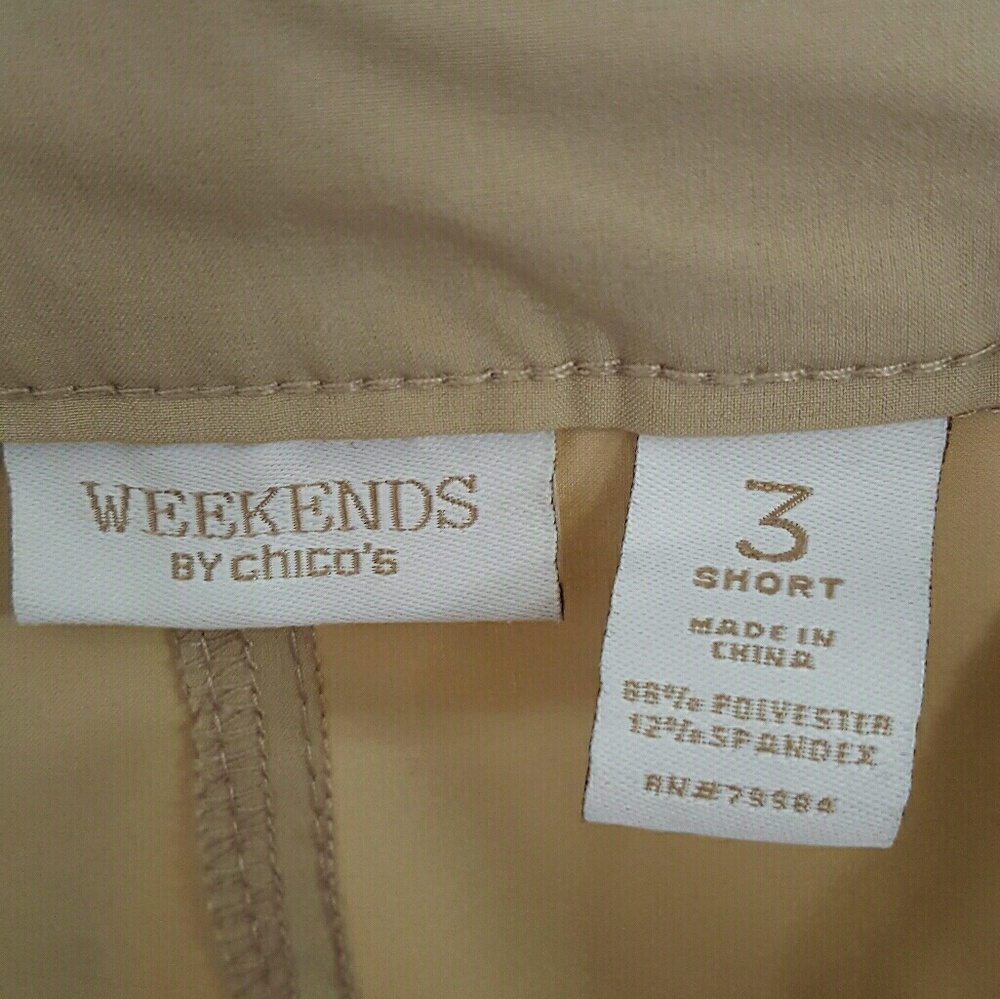 Chicos weekends pants